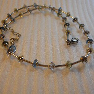 Vida - Tube and Bead Necklace 330